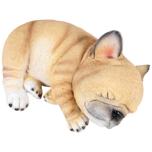 French Bulldog Sculpture Ornament Dog Statue Decor -Lying 2