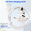 For Type-C Fast Charger Cable Humping Dog 1.2M Charging White 8