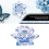 Blue Crystal Flower Ornaments Lotus Interior(Small) 8