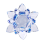 Blue Crystal Flower Ornaments Lotus Interior(Small) 3