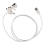 For Type-C Fast Charger Cable Humping Dog 1.2M Charging White 3