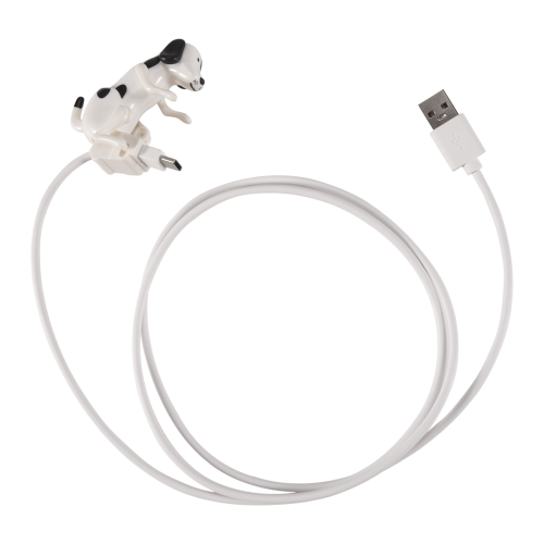 For Type-C Fast Charger Cable Humping Dog 1.2M Charging White 2