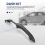 2 Din Stereo Frame Kit of Dashboard for Yaris Vitz Platz 05-11 8