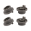 Dishwasher Lower Bottom Basket Wheels for & 165314 1