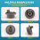 Dishwasher Lower Bottom Basket Wheels for & 165314 8