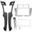 2 Din Stereo Frame Kit of Dashboard for Yaris Vitz Platz 05-11 4
