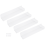 Clear Acrylic Spice Shelf for Wall Kitchen Pantry Cabinet Door 4 Pack 4