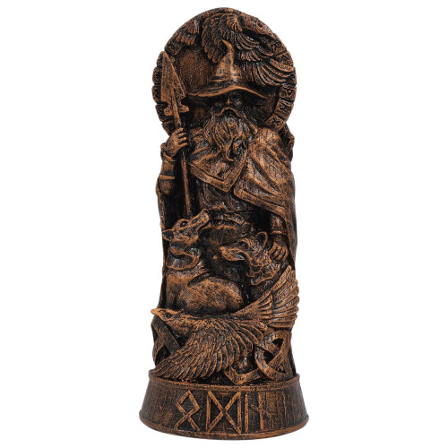 Gods Statues,Scandinavian Pantheons Resin Statues Hat