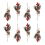 Christmas Berries Decor 8 PCS Artificial Pine Cones Branch Craft 3