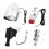 Bike Light Motorized Friction Dynamo Generator Head Tail 2