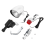 Bike Light Motorized Friction Dynamo Generator Head Tail 4