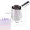 1000Ml Butter Warmer Milk Pot with Handle Pan Turkish 7