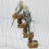Bird Platform Playground Cage Wood Play Stand for Medium Birds 4