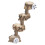 Bird Platform Playground Cage Wood Play Stand for Medium Birds 6