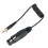 Locking Type 3.5mm to TRS XLR Female Audio Cable 3