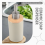 400Ml Ceramic Soap Dispenser, Nordic for Kitchen and Bathroom -Grey 7