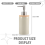 400Ml Ceramic Soap Dispenser, Nordic for Kitchen and Bathroom -Grey 8