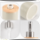 400Ml Ceramic Soap Dispenser, Nordic for Kitchen and Bathroom -Grey 9
