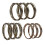 Bonsai Wire Kit- 9 Roll Anodized Aluminum Tree Training Wires - Brown 2