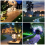 4 Pieces Replacement Solar Light Tops Outdoor Hanging Lantern 11