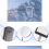 4 Pcs Telescoping Inspection Mirror LED Lighted Flexible 8