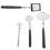 4 Pcs Telescoping Inspection Mirror LED Lighted Flexible 10