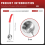 Pizza Spread Sauce Ladle Rubber Handle Flat Kitchen Cooking -2 Oz 10
