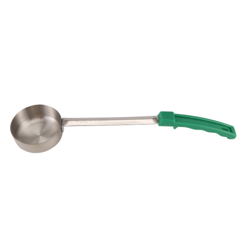 Pizza Spread Sauce Ladle Rubber Handle Flat Kitchen Cooking -4 Oz 2