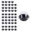 50 Pack Clear Plastic Mini Cupcake Container,for Muffin Macaron 1