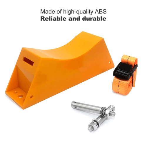 2PCS Propane Tank Holder Cylinder Mounted Bracket with Screws Orange 2