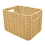Storage Basket Hand-Woven Rattan Wicker Organizing Box S 1