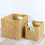 Storage Basket Hand-Woven Rattan Wicker Organizing Box S 5