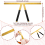 Eyebrow Ruler 3-Point Positioning Ruler-Gold 3