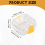 10Pcs Plastic Denture Tooth Box 10