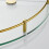 Bathroom Shelves, 2-Tier Glass Corner Shelf Wall Mounted-C 6
