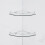 Bathroom Shelves, 2-Tier Glass Corner Shelf Wall Mounted-C 5