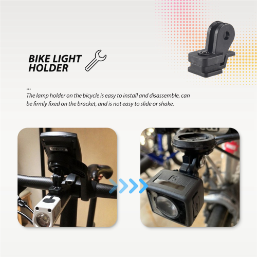 Bicycle Front Lamp Mount Bracket for Ion Prort Accessories 2