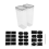 Airtight Food Storage Container, for Pantry Organization and 1