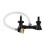 Double Head Beer Bottle Washer Cleaner with Kitchen Faucet Bar Tools 2