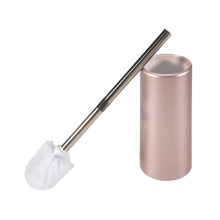 Toilet Brush and Holder - Bowl Cleaner Set (Rose Gold)