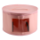 Hat Box Organizer Round Travel Boxes Foldable Storage Bag C 1
