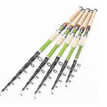 Telescopic Fishing Rod Retractable Fishing Pole Rod Saltwater 2.1M-3.6M MH