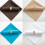 10Pcs 48X48cm Polyester Cloth Napkins for Restaurant, Dark Green 7
