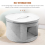 Hat Box Organizer Round Travel Boxes Foldable Storage Bag A 6