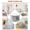 Hat Box Organizer Round Travel Boxes Foldable Storage Bag A 8