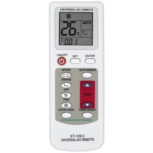 KT-109II Air Conditioner Remote Control Universal Replacement 1