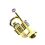 Trumpet Kids Musical Educational Toy Gold 7