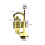 Trumpet Kids Musical Educational Toy Gold 3
