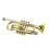 Trumpet Kids Musical Educational Toy Gold 8