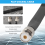 Door/Window Pass Through Flat Coaxial Cable 50 Ohm Extension Cord 8
